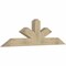 Ekena Millwork Saratoga Rough Sawn Timber Gable Bracket, Douglas Fir, 72"W x 21"H x 4"D x 6"F, 7/12 Pitch GBW072X21X0406SAR00RDF - alternate 5